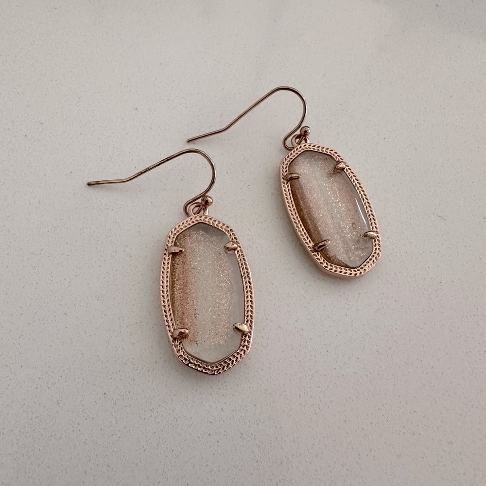 Kendra Scott Rose Gold Earrings
